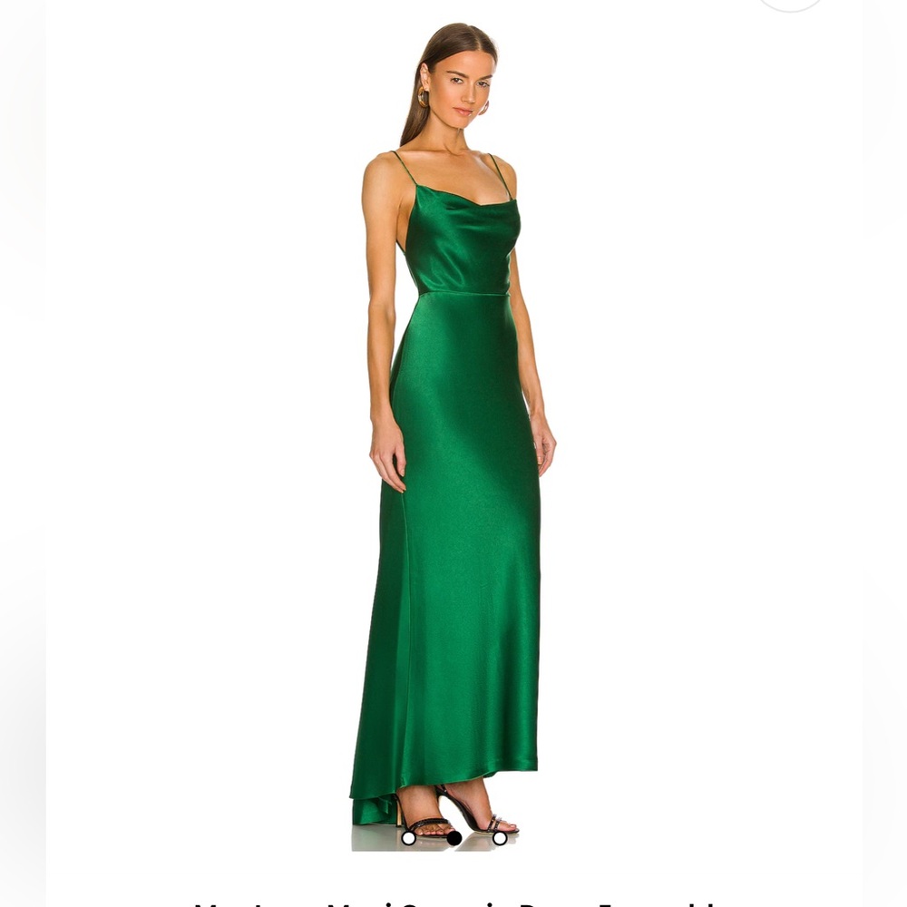 Alice + Olivia Green Maxi Dress